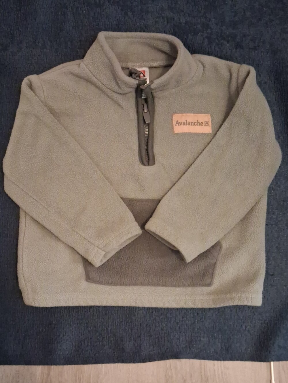 Avalanche Kids Fleece Pullover - Gray